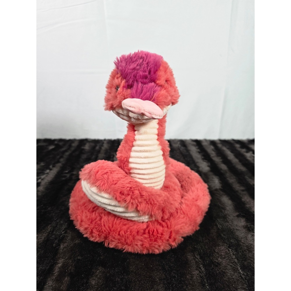 Target Gigglescape Pink Purple Snake Plush Stuffed Animal Toy 086-13-2330